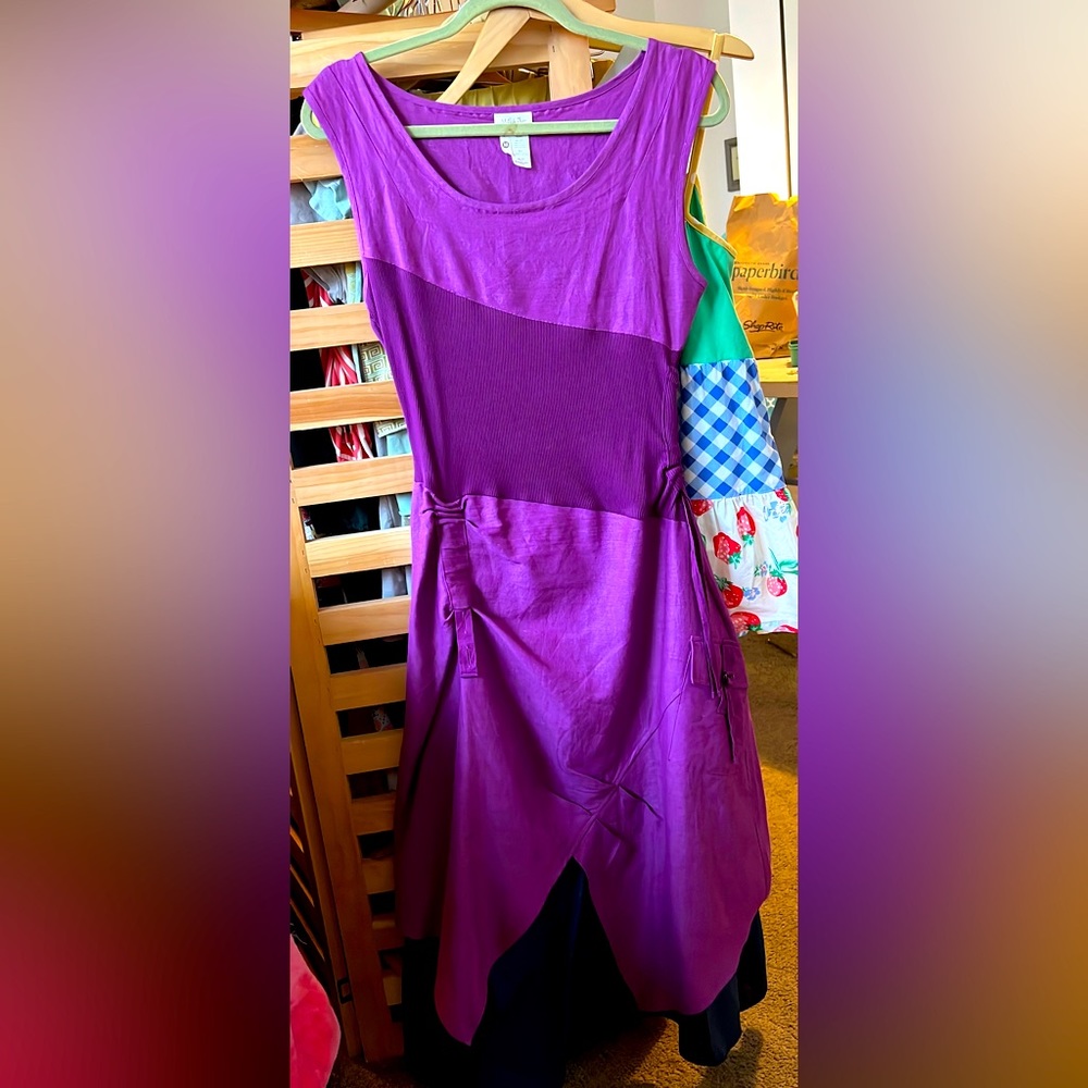 Matilda Jane Adult purple dress. NWOT Medium